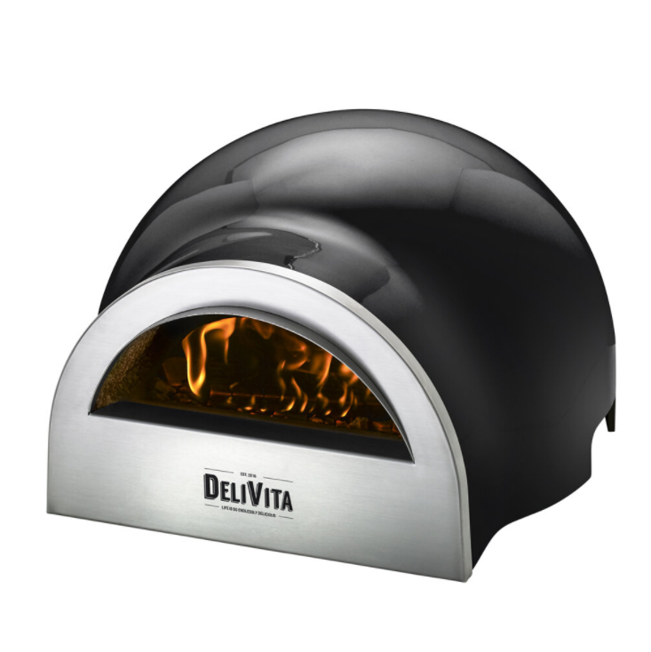 DeliVita Wood-Fired Pizza Oven - Very Black - Pizzaiolo Collection