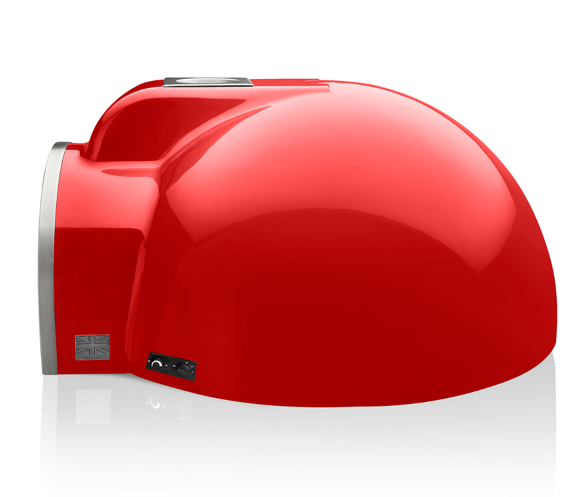 Delivita - Pro Dual Fuel Deluxe complete Collection - Chilli Red + Flue Pipe & Rain cap